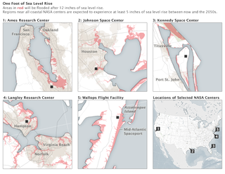 Illustration for article titled Even Spaceflight Will Be Impacted By Sea Level Rise